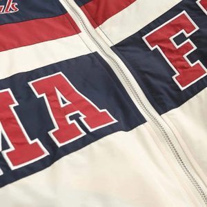 Concert Outfit Embroidered Letter Patch Cotton Jacket