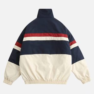 Concert Outfit Embroidered Letter Patch Cotton Jacket