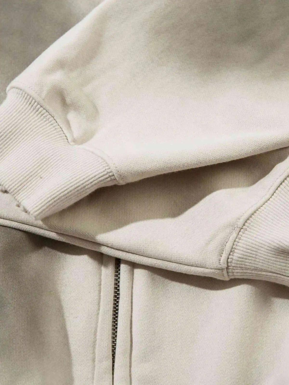 Concert Outfit Embroidery Spots Zip-Up Hoodie Concert Outfit Embroidery Spots Zip-Up Hoodie