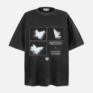 Concert Outfit Ephemeral Wings Cinematic Butterfly Tee