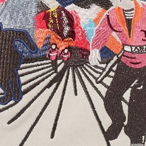 Concert Outfit Evil Eye Embroidered Hoodie