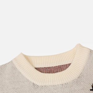 Concert Outfit Eye Contact Sweater