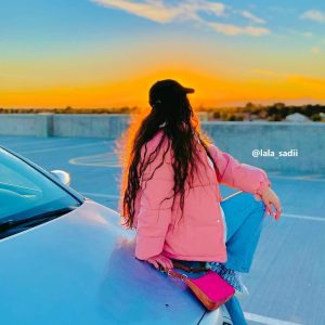 Concert Outfit Fake Two-Piece Hooded Winter Coat