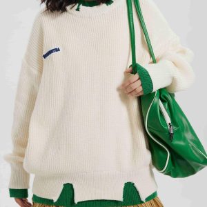 Concert Outfit Fake Two Sweater