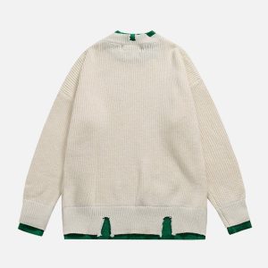 Concert Outfit Fake Two Sweater