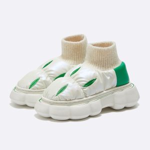 Concert Outfit Fantastic Design Latex Cotton-Padded Shoes