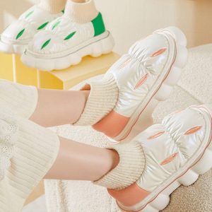 Concert Outfit Fantastic Design Latex Cotton-Padded Shoes