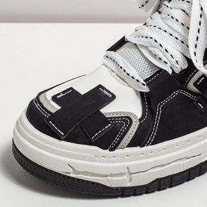 Concert Outfit Fashionable And Versatile Thick-Soled Board Shoes