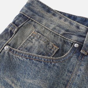 Concert Outfit Firework Beadwork Loose Jeans