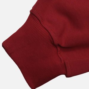 Concert Outfit Flocked Spider Hoodie