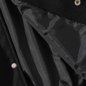 Concert Outfit Flocking Embroidery Baseball Jacket