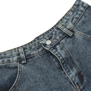 Concert Outfit Floral Print Denim Shorts