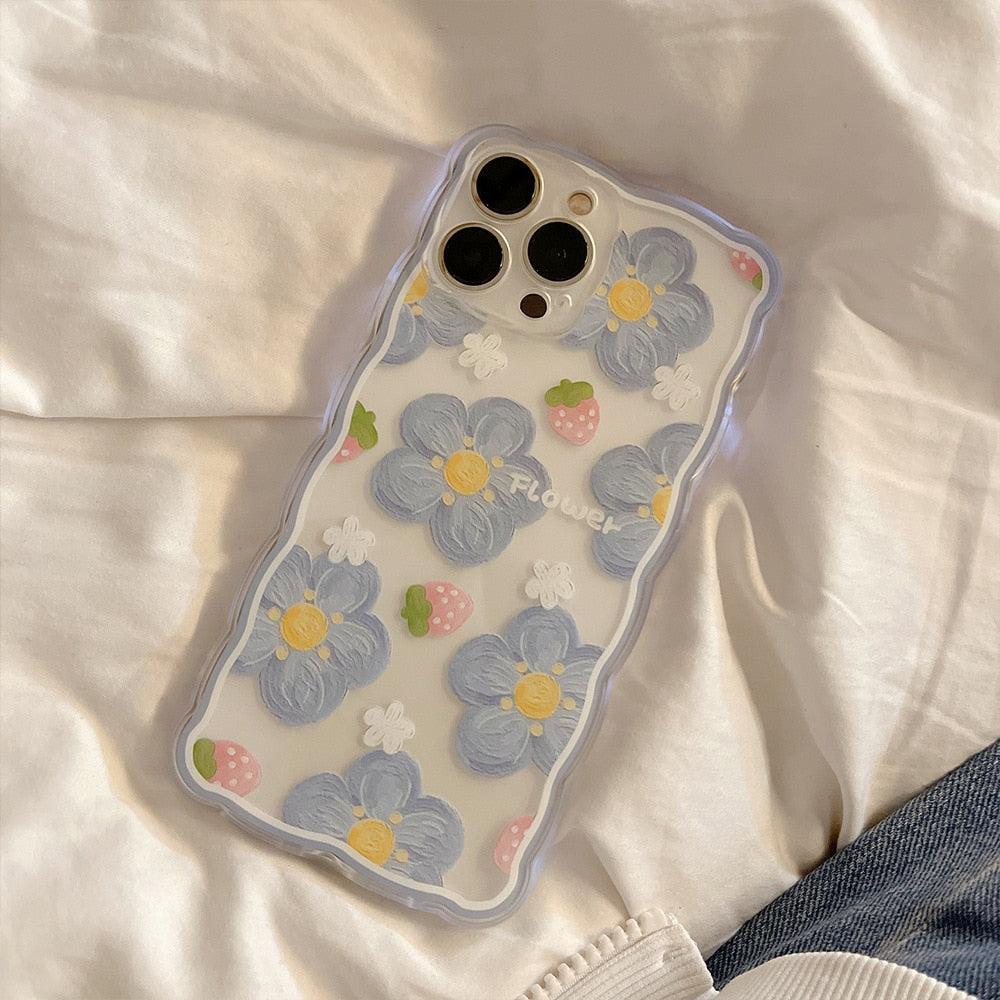 Concert Outfit Flowers & Strawberries iPhone Case