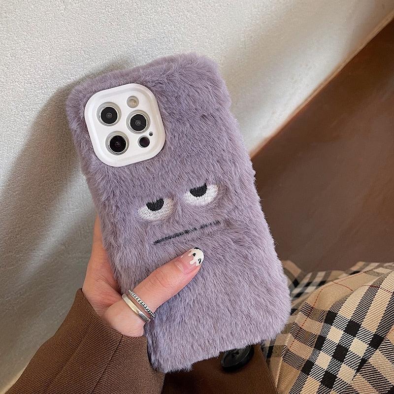 Concert Outfit Fluffy Monster Mobile Phone Case For iPhone