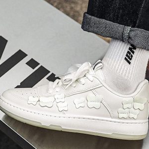 Concert Outfit Fluorescent Butterfly Skate Shoes