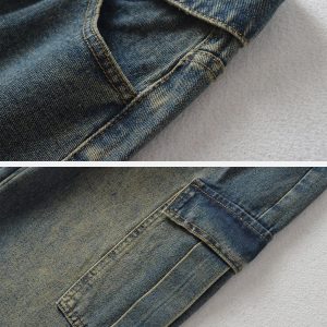 Concert Outfit Fold-Over Cargo Jeans