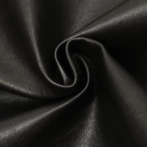 Concert Outfit Fold-Over Washed Faux Leather Jacket