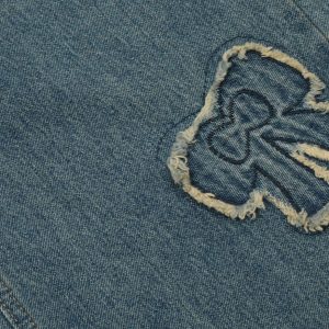 Concert Outfit Fringe Bow Jeans