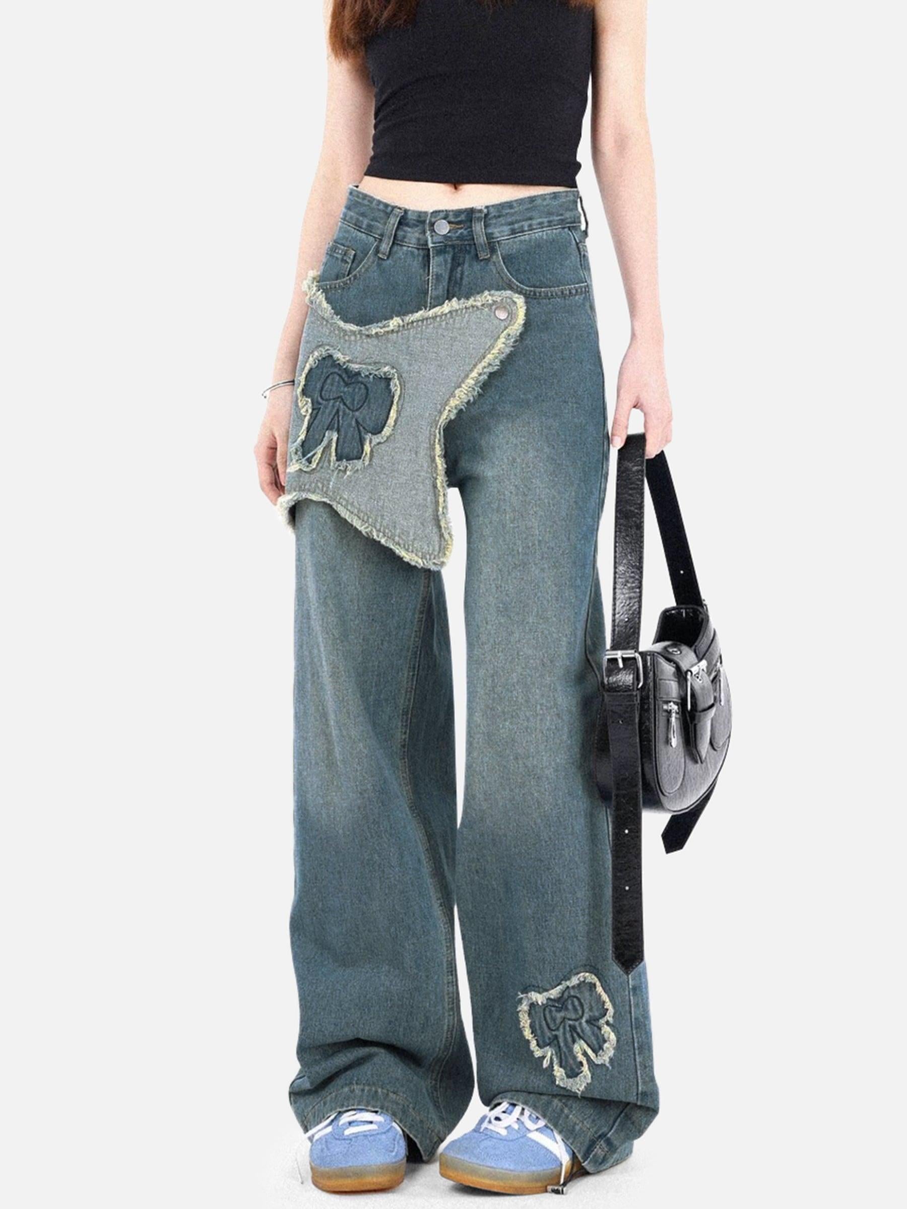 Concert Outfit Fringe Bow Jeans Concert Outfit Fringe Bow Jeans