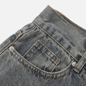 Concert Outfit Fringe Star Loose Jeans