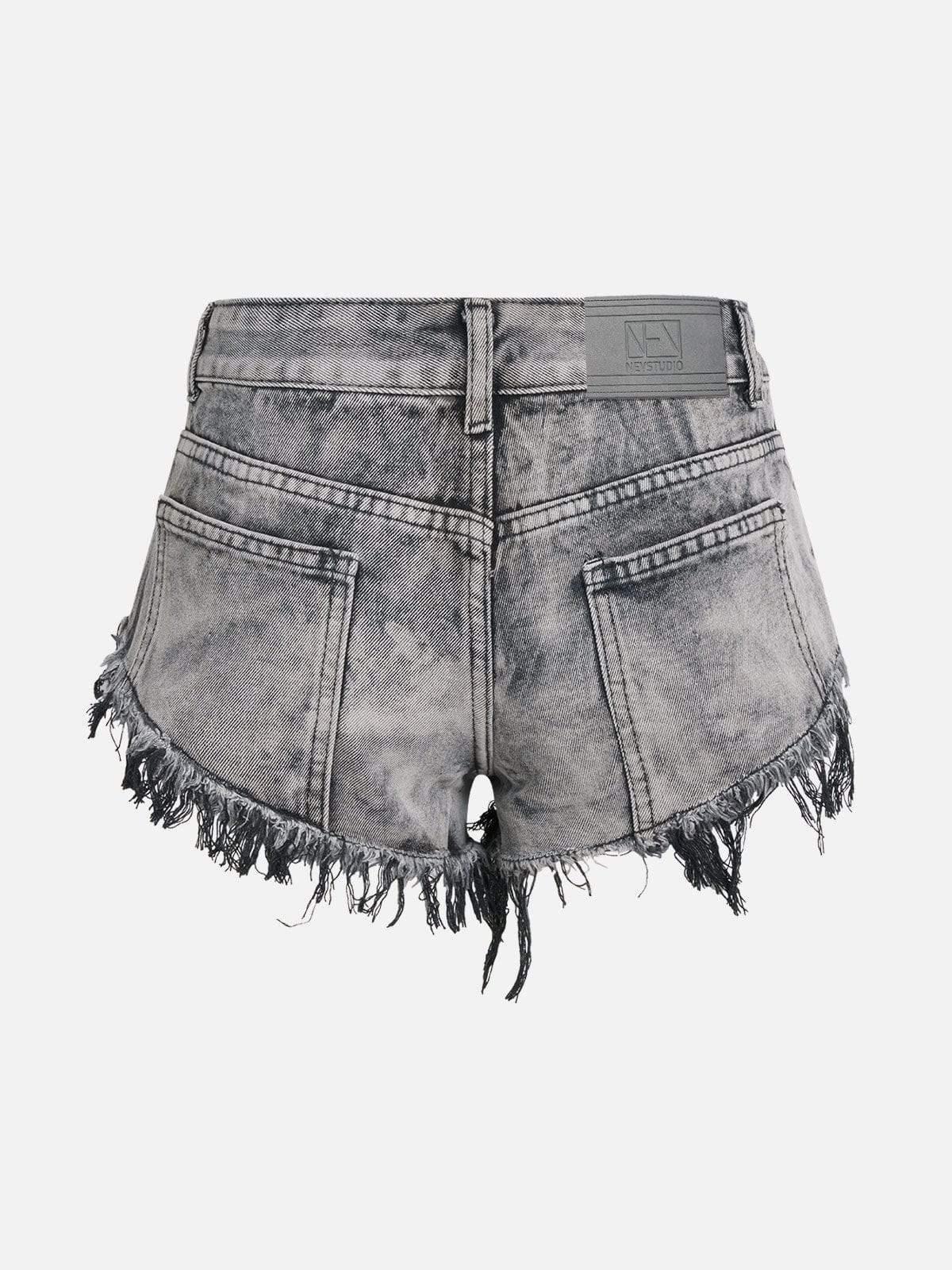 Concert Outfit Fringe Washed Shorts Concert Outfit Fringe Washed Shorts