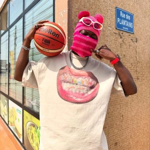 Concert Outfit Full Diamond Tooth Pattern T-Shirt