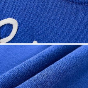 Concert Outfit Fun Embroidery Sweater