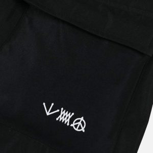 Concert Outfit Functional Wind Zipper Multi-Pocket Work Pants