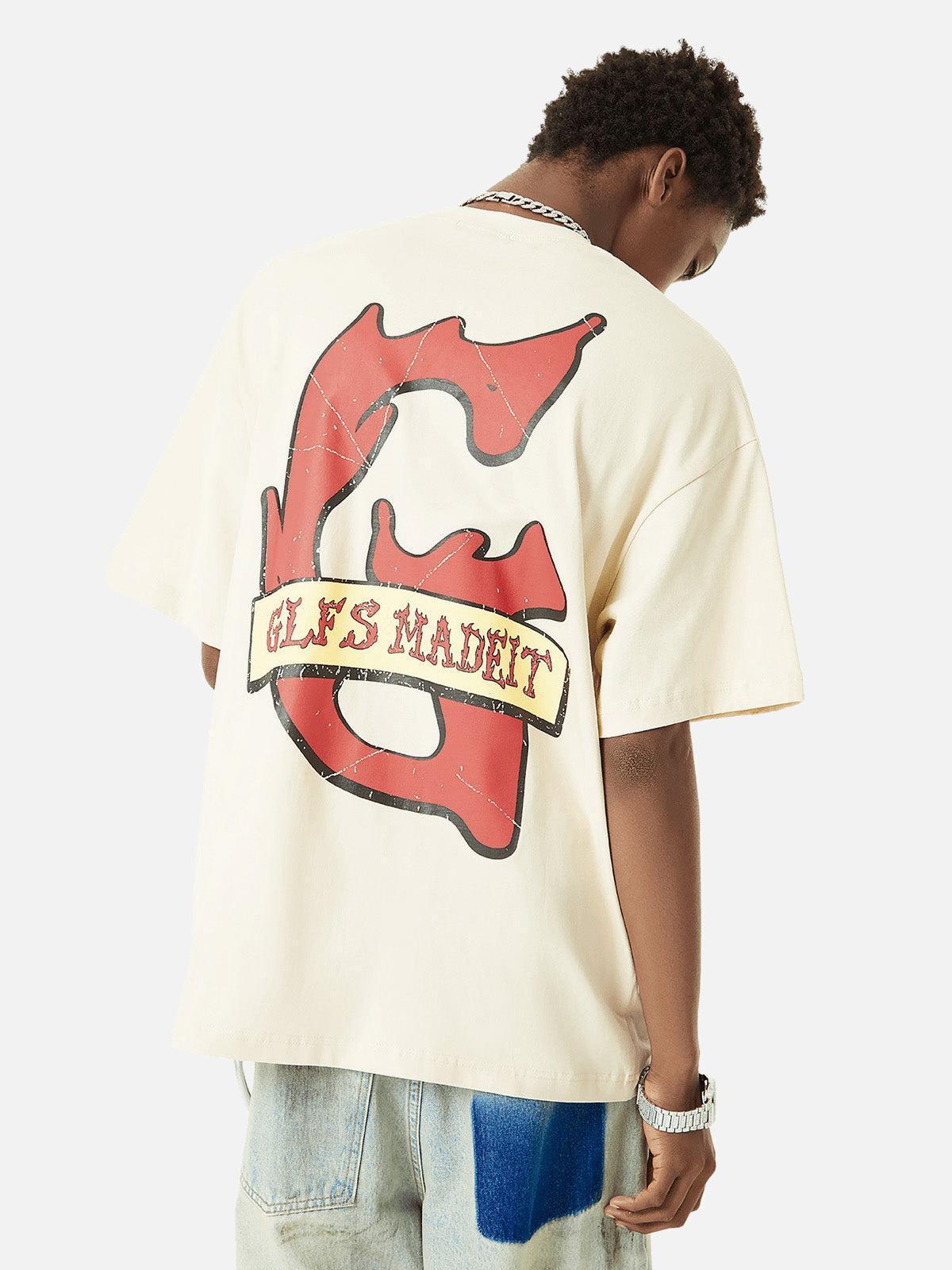 Concert Outfit Funny Jesus Graffiti Street Rap T-Shirt Concert Outfit Funny Jesus Graffiti Street Rap T-Shirt