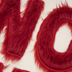 Concert Outfit Fur Patchwork Embroidered Stitching Hoodie