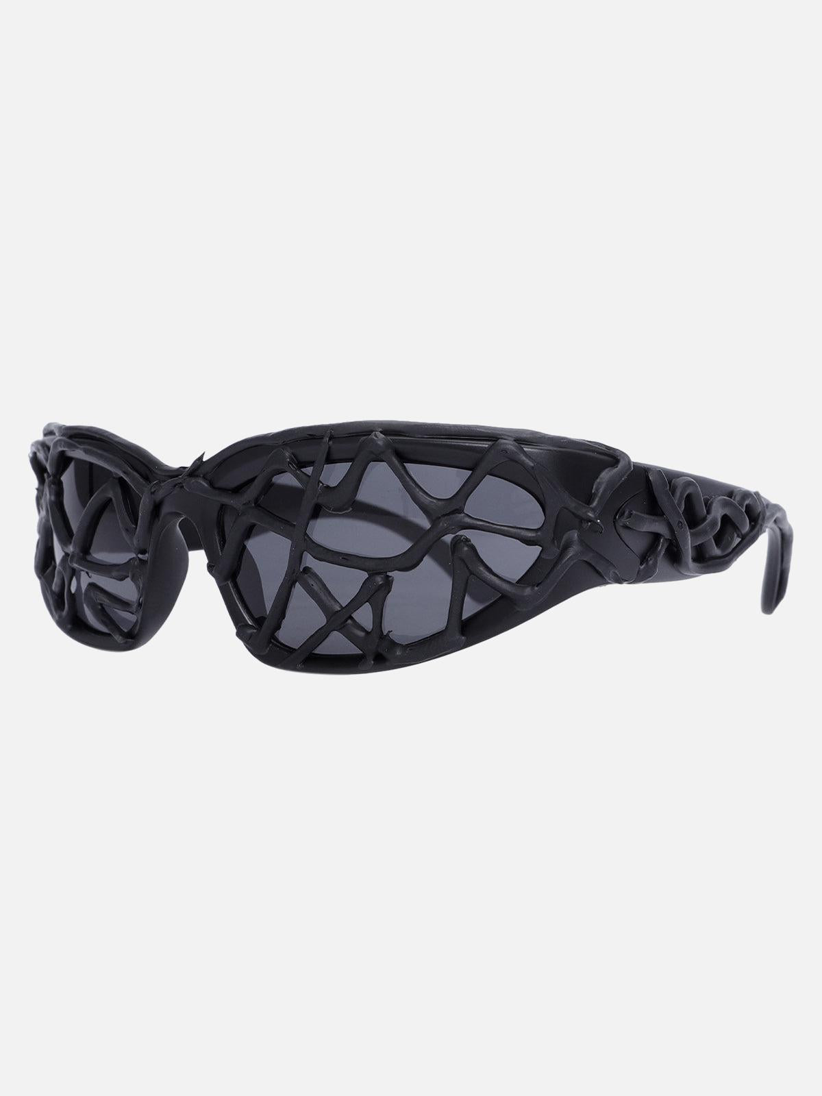 Concert Outfit Futuristic Wavy Frame Sunglasses Concert Outfit Futuristic Wavy Frame Sunglasses