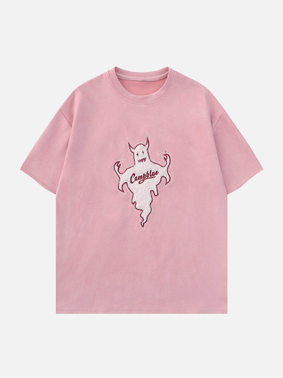 Concert Outfit Genie Flocked Graphic Tee Concert Outfit Genie Flocked Graphic Tee