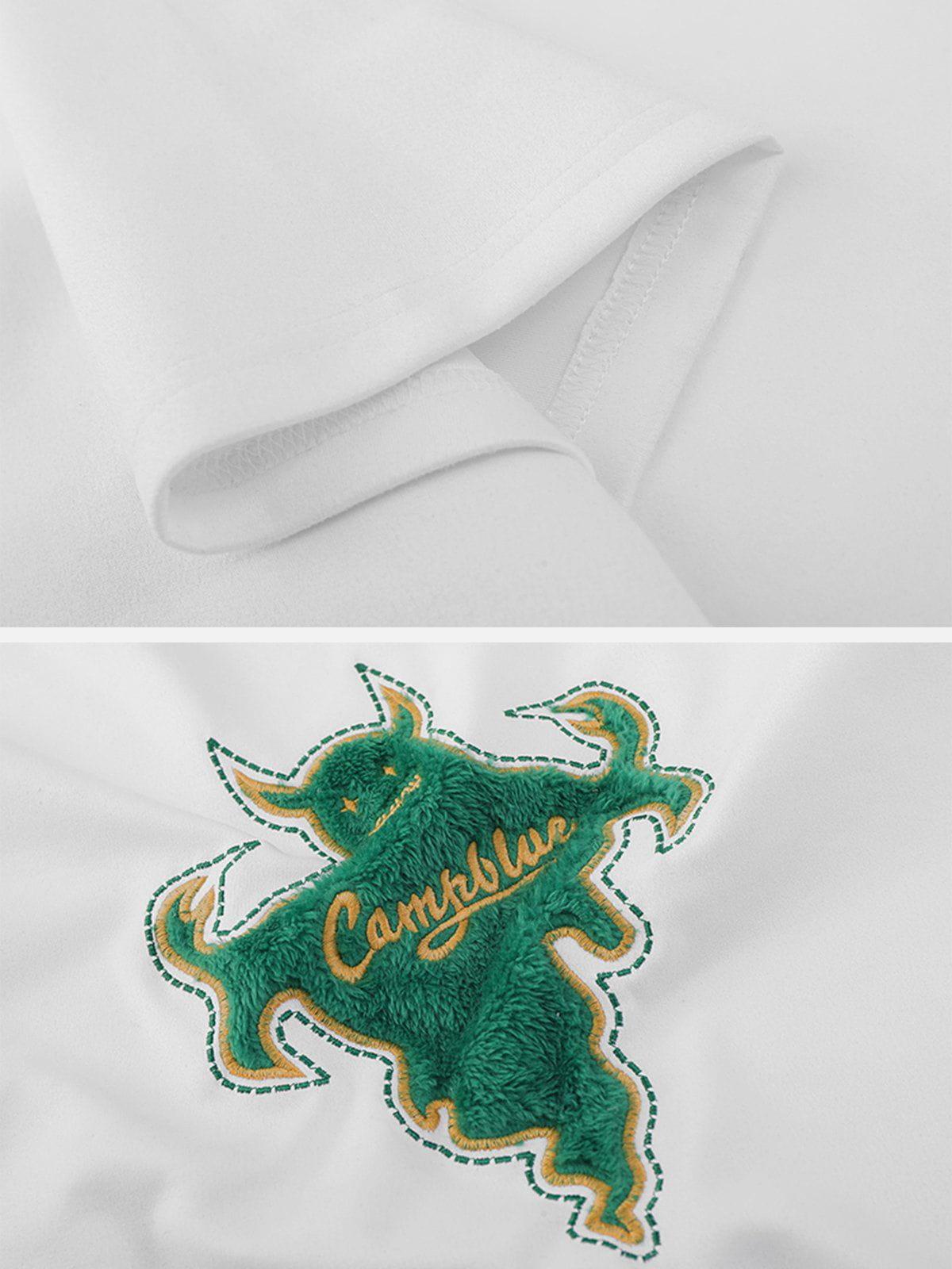 Concert Outfit Genie Flocked Graphic Tee Concert Outfit Genie Flocked Graphic Tee