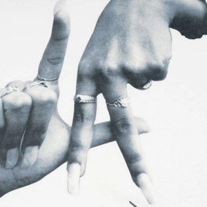 Concert Outfit Gesture Print Hoodie