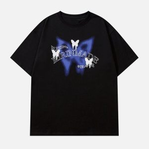 Concert Outfit Gradient Butterflies Graphic Tee