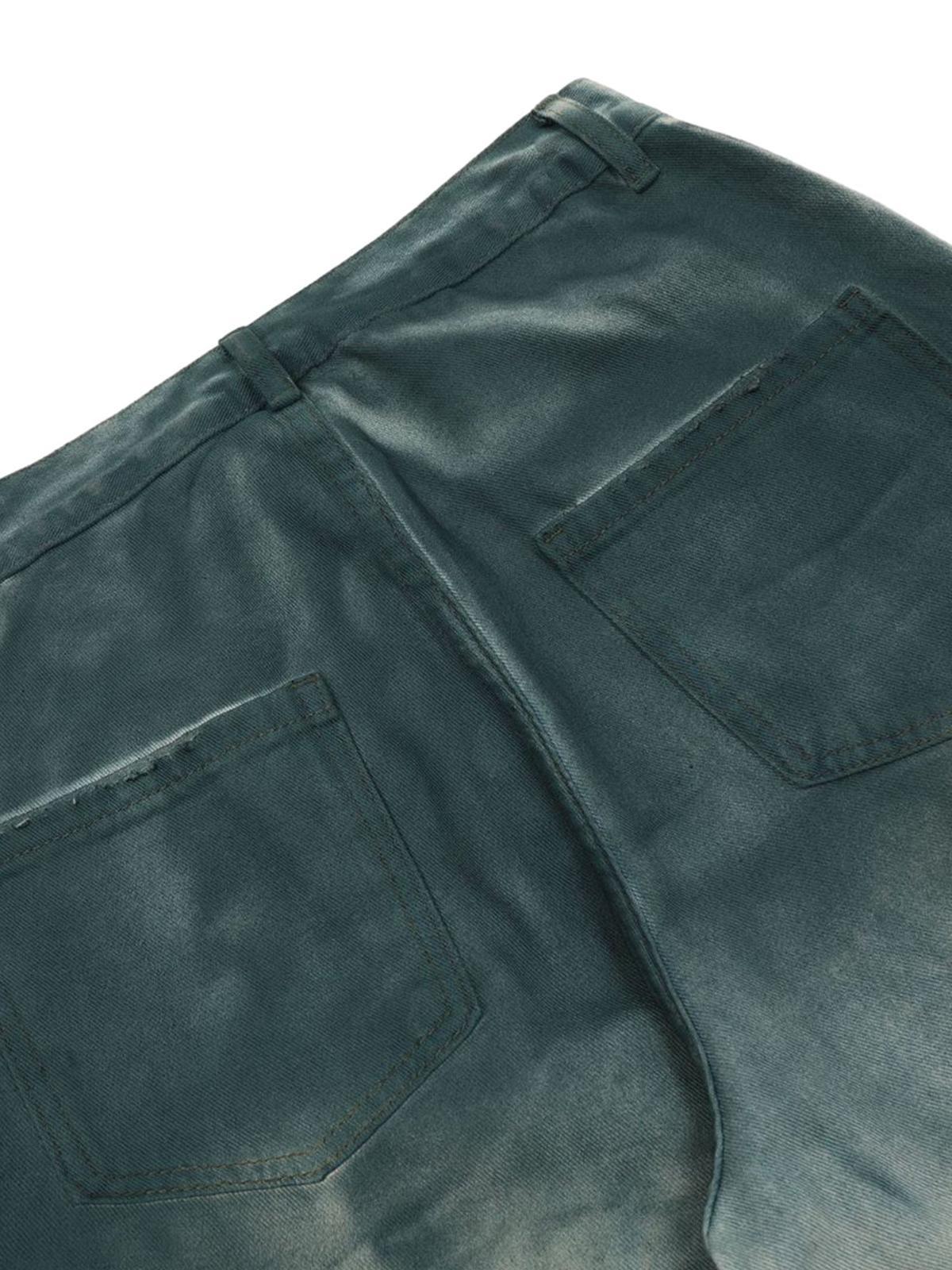 Concert Outfit Gradient Dip Dye Wash Multi-Pocket Cargo Jeans Concert Outfit Gradient Dip Dye Wash Multi-Pocket Cargo Jeans