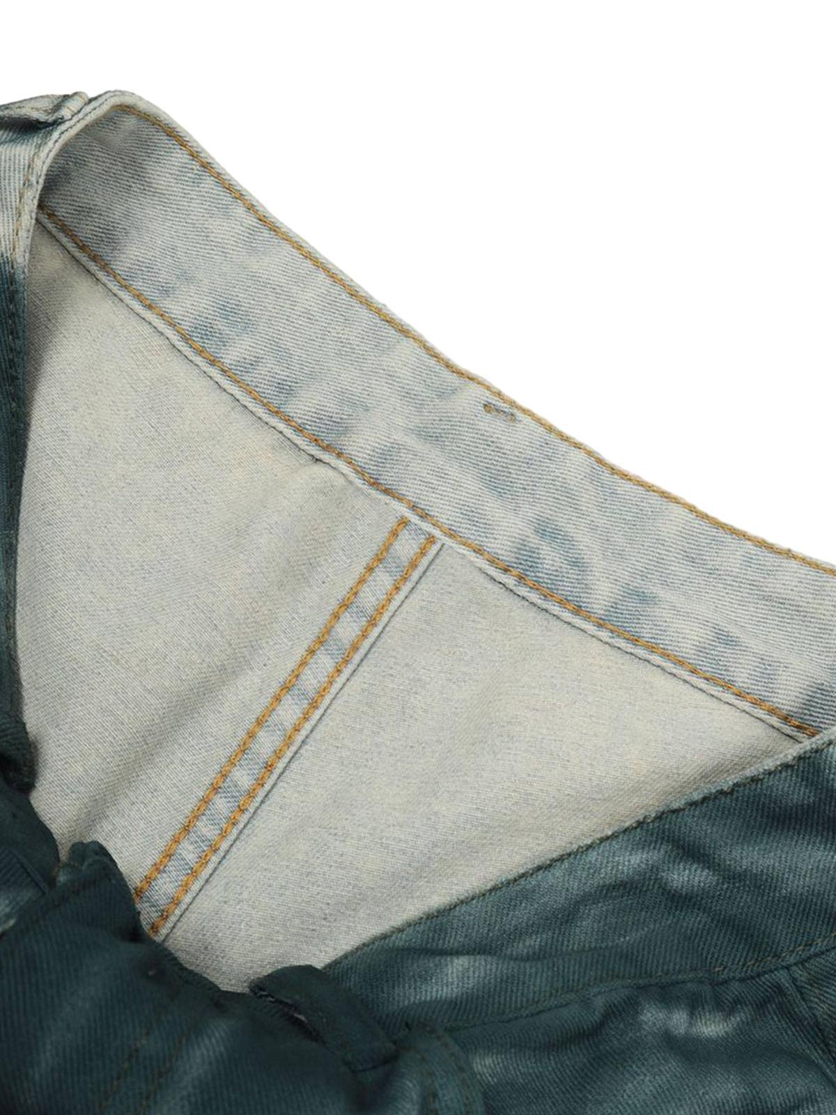 Concert Outfit Gradient Dip Dye Wash Multi-Pocket Cargo Jeans Concert Outfit Gradient Dip Dye Wash Multi-Pocket Cargo Jeans