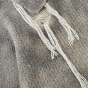 Concert Outfit Gradient Distressed Polo Sweater