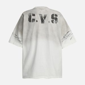 Concert Outfit Gradient Graphic Jersey T-Shirt