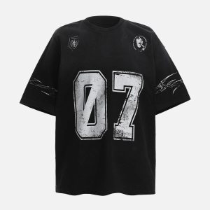Concert Outfit Gradient Graphic Jersey T-Shirt