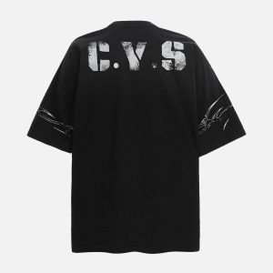 Concert Outfit Gradient Graphic Jersey T-Shirt