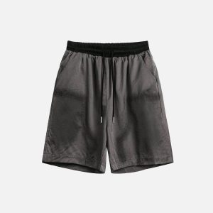 Concert Outfit Graffiti Drawstring Shorts