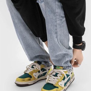 Concert Outfit Graffiti Skate Sports Casual Shoes