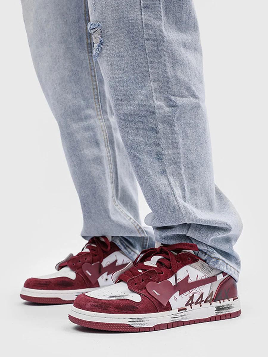 Concert Outfit Graffiti Skate Sports Casual Shoes Concert Outfit Graffiti Skate Sports Casual Shoes