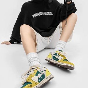 Concert Outfit Graffiti Skate Sports Casual Shoes