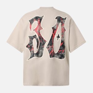 Concert Outfit Graphic 'BREAK' Print T-Shirt