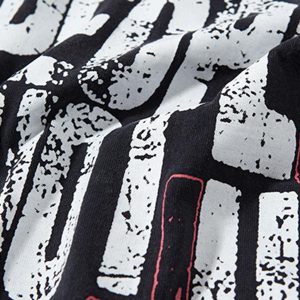 Concert Outfit Graphic Lettering Chain Vest