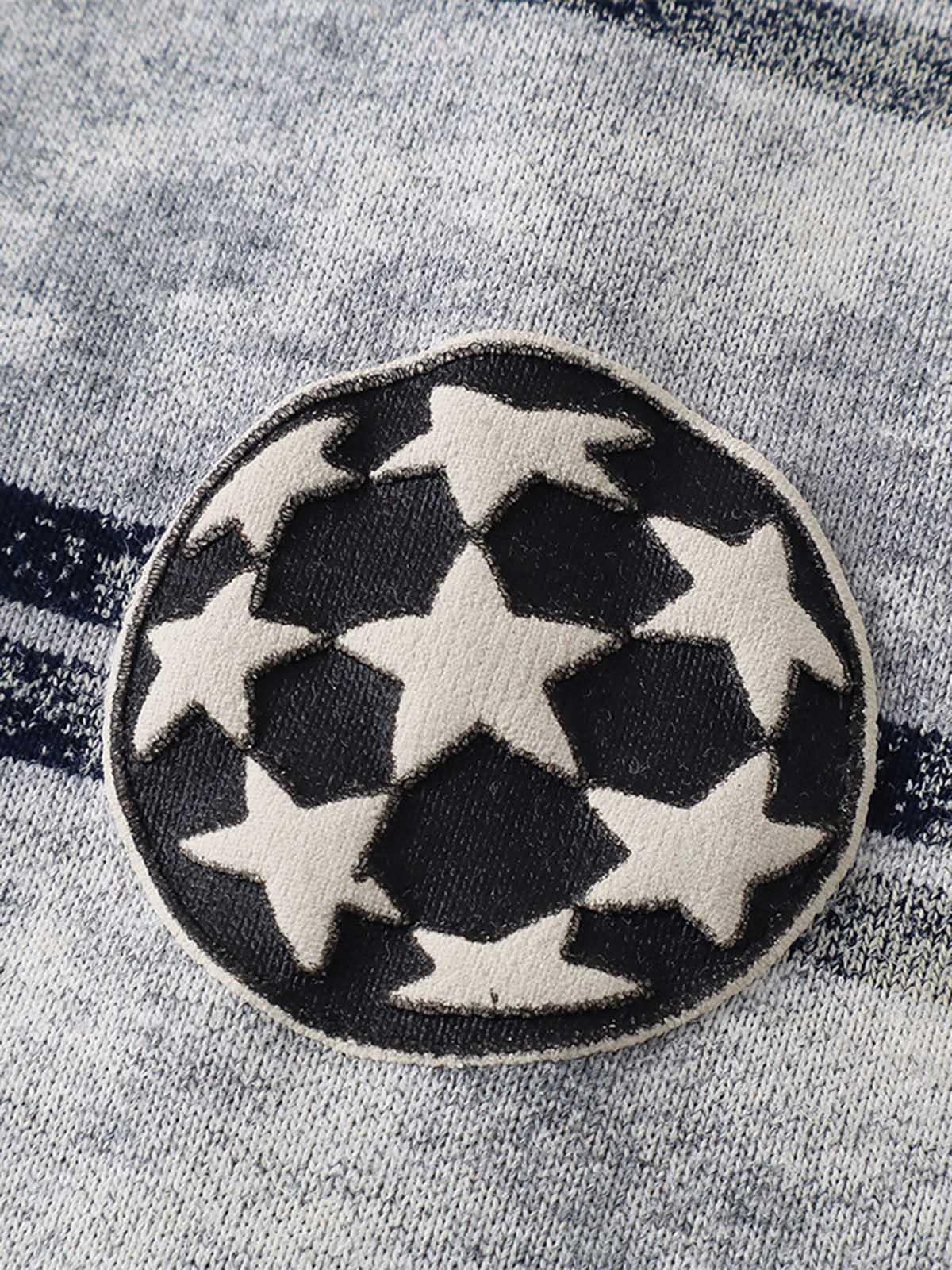 Concert Outfit Graphic Lettering Striped Oversized T-Shirt Concert Outfit Graphic Lettering Striped Oversized T-Shirt