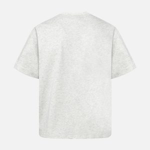 Concert Outfit Graphic Patch Letter Print T-Shirt