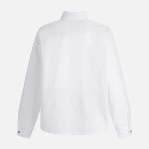 Concert Outfit Graphic Portrait Print Long-Sleeve Shirt